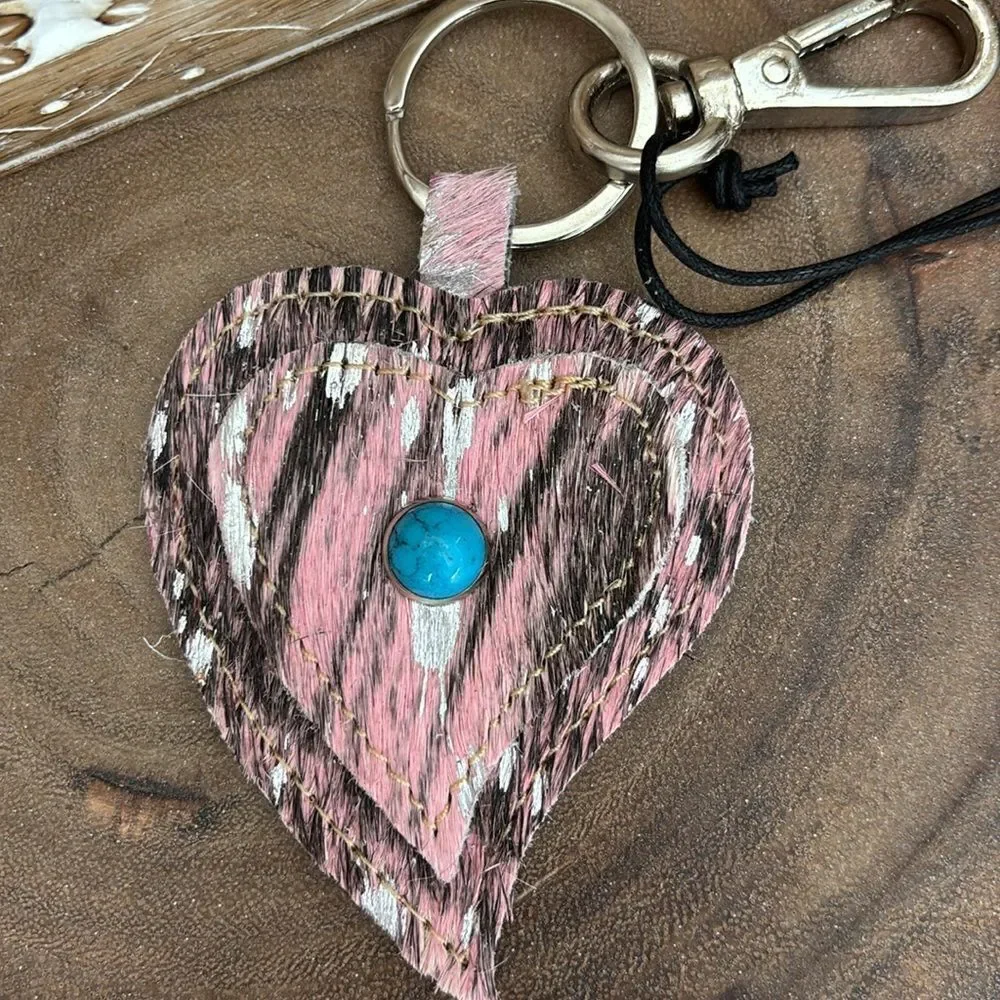 Myra Bag Hearts Love Key Fob